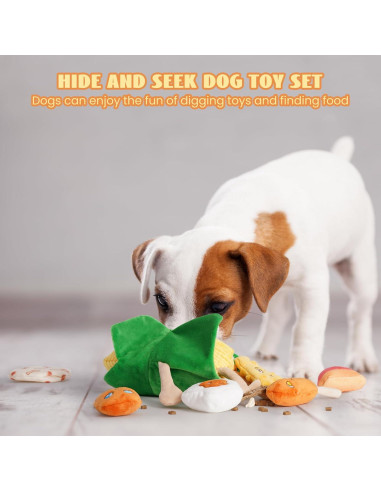 Juguetes de Perro Nocciola 7 en 1 de Maíz Crujiente