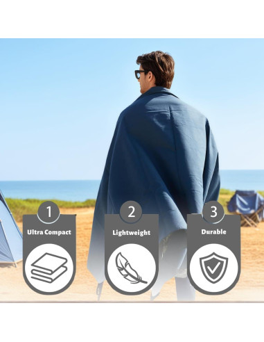 Paquete de 3 Toallas de Microfibra TinyCharms - Secado Rápido