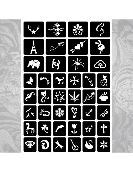 Kit de Tatuaje Moricher Hand Poke 47 Piezas para Principiantes