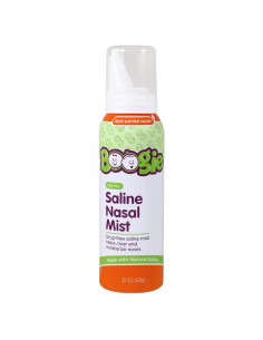 Spray Nasal Salino Boogie para Bebés 87.5g - Alivio Alergias