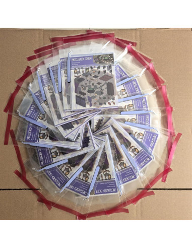 Stickers 3D DIY Kingmagnate - 4 Sets Multicolor para Decorar