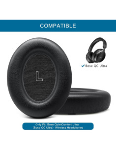 Almohadillas de Repuesto GEVO para Bose QuietComfort Ultra - Negro 2