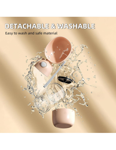 Botella de Agua para Perros Pettheny 400ml Caqui Portátil