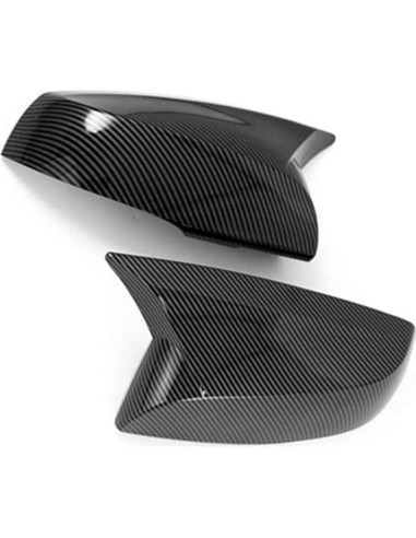 Cubiertas de Espejo Retrovisor LEXLEY para Toyota Highlander 2020-2025 - Fibra de Carbono