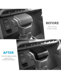 Cubierta de pomo de cambio INTGET para Toyota Tundra 2022-2025 2