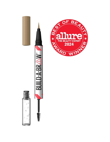 Lápiz y Gel Sellador para Cejas Maybelline Build-A-Brow Rubio 1.42g Lápiz y Gel Sellador para Cejas Maybelline Build-A-Brow Rubio 1.42g