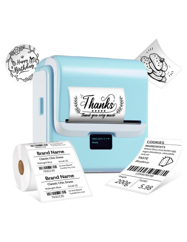 Impresora de Etiquetas ORGSTA T003 Bluetooth 3.15" Térmica