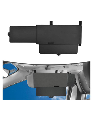 Extensor de Visera Solar Gunroil 30.99x14.99cm Antirreflejo Negro