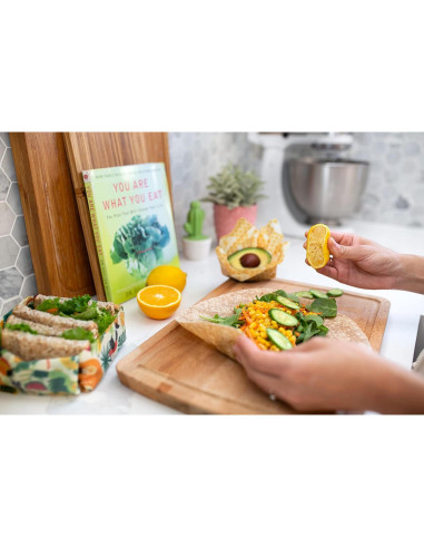 Envolturas de Cera de Abeja Trifecta Living Co. Set de 7