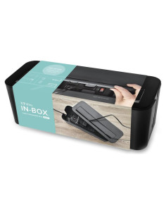 Caja Organizadora de Cables Extra Grande UT Wire XL Negra