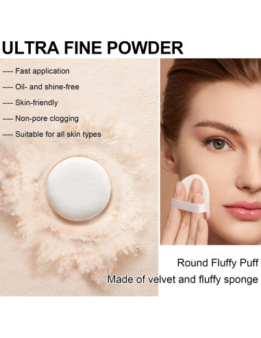 Polvo Mineral Fijador Gadmlury SPF 35 Translucido 32g