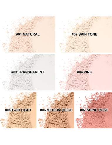 Polvo Mineral Fijador Gadmlury SPF 35 Translucido 32g