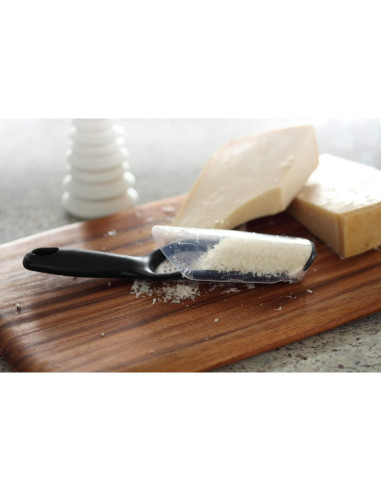 Rallador Microplane Elite Grueso Negro Acero Inoxidable