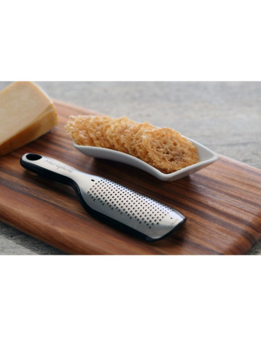 Rallador Microplane Elite Grueso Negro Acero Inoxidable