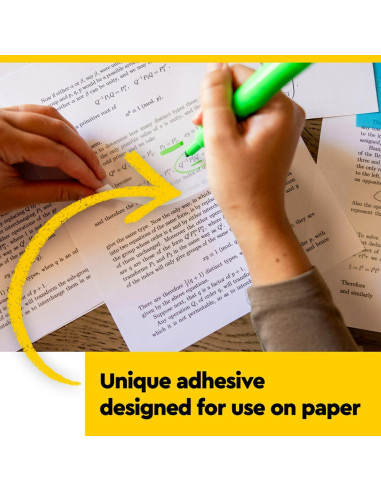 Notas Adhesivas Transparentes Post-it 7.6x7.6 cm 12 Bloc