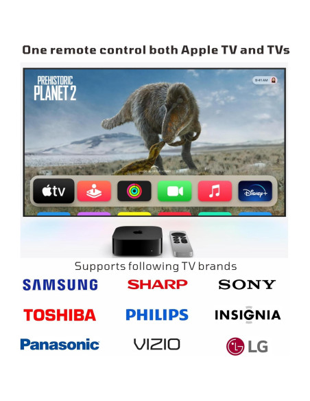 Control Remoto Universal Nettech para Apple TV 4K - 2024 Control Remoto Universal Nettech para Apple TV 4K - 2024