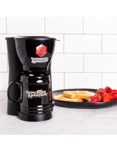 Cafetera de Una Taza Uncanny Brands Dungeons & Dragons 236 ml