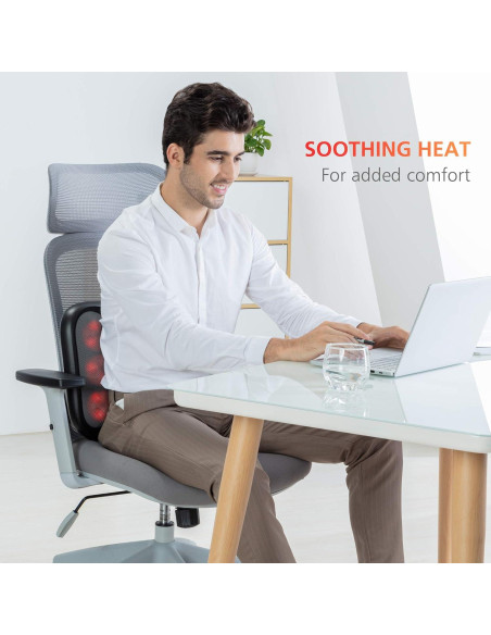 Masajeador de pies y espalda Comfier CF-5903 Shiatsu con calor