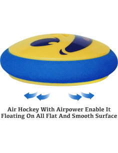 Disco de Hockey de Aire Recargable HYCT con Palas Azules 2