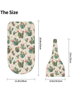 Manta de Envoltura para Bebé Qwalnely Cactus 0-6 meses 2