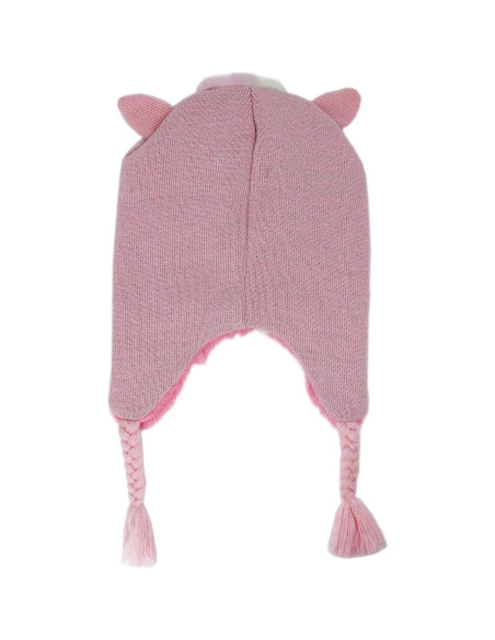 Gorro de Invierno Unicornio Brillante para Niñas 2-8 Años