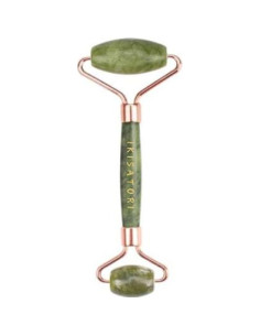 Rodillo Facial y Guasha Jade Verde Ikisatori - Cuidado Piel 2