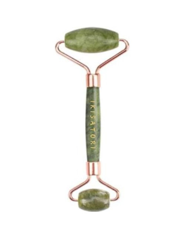 Rodillo Facial y Guasha Jade Verde Ikisatori - Cuidado Piel