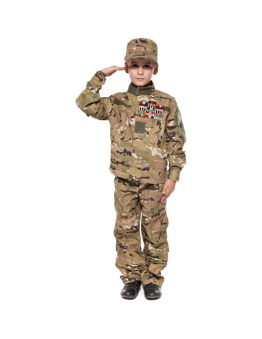 Medalla Militar Falsa Skeleteen para Disfraz de Coronel