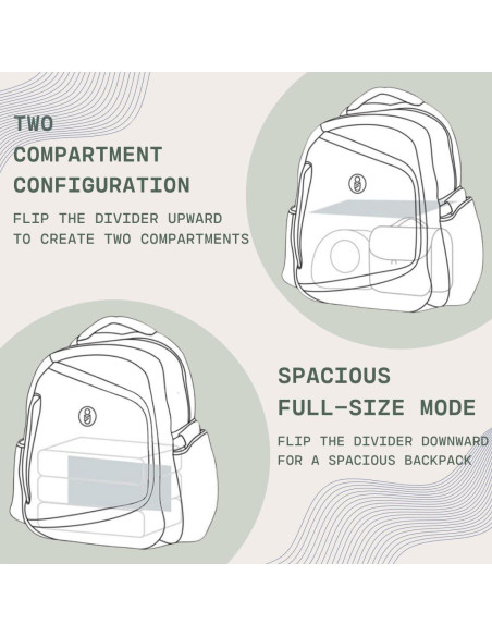 Mochila para extractor de leche Gear Baby con enfriador y cambiador Mochila para extractor de leche Gear Baby con enfriador y cambiador