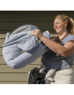 Almohada Inflable de Viaje para Lactancia Mi Amigo Brest 2