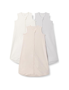 Saco de Sueño Algodón Amazon Essentials 0-6 Meses 3 Piezas