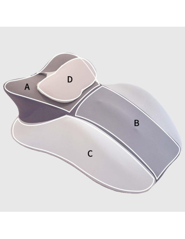 Cojín Ergonómico para Parejas ZeawIEsvbyt Color.02