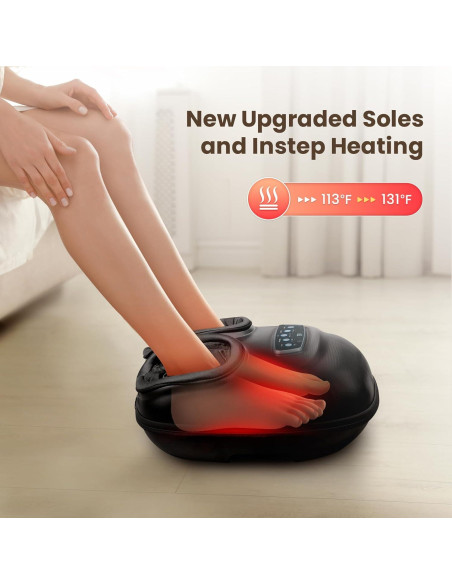 Masajeador de pies CILI CL-5225RC con calor y control remoto