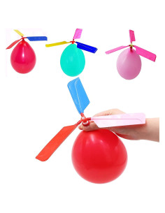 Helicóptero de Globo BOYI - Juguete Volador para Niños - Paquete de 12