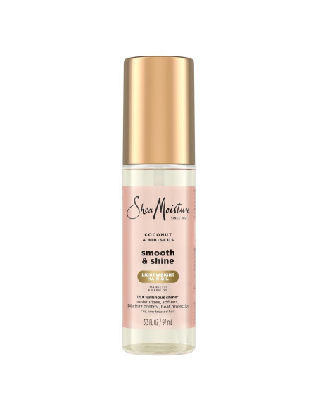 SheaMoisture Aceite Suave y Brillante Coco y Hibisco 98 ml