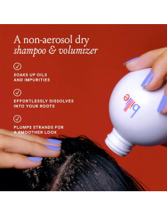 Champú Seco Billie Floof 34g - Polvo Voluminizador Cabello Oscuro 2
