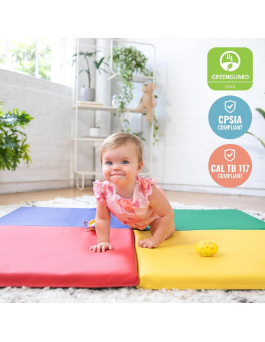 Alfombra de Actividad Plegable ECR4Kids 121.92x121.92 cm Variado