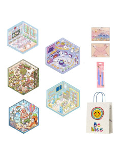 Set de Stickers 3D DIY Uppmeant - 5 Temas Creativos