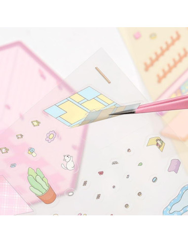 Set de Stickers 3D DIY Uppmeant - 5 Temas Creativos