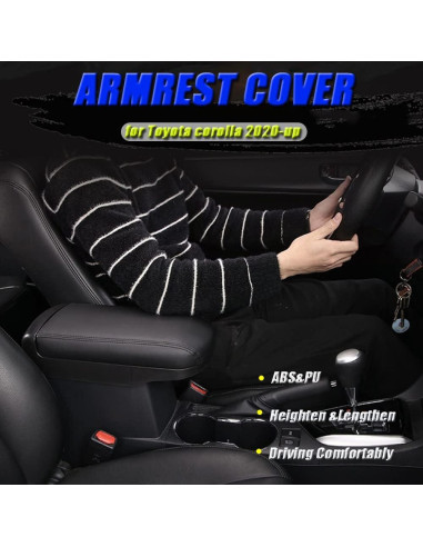 Cubierta de Consola Central BOYUER para Toyota Corolla 2020-2025