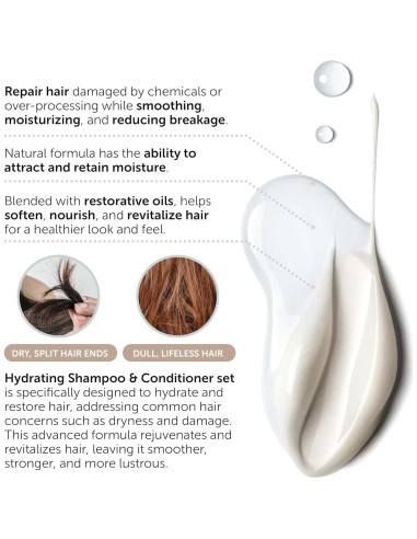 Juego de Champú y Acondicionador Remixidil 1L Hidratante