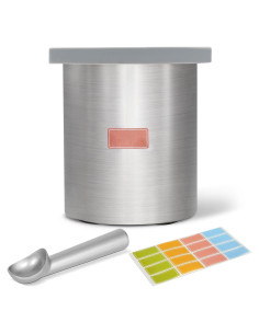 Pintas y Tapas de Acero Inoxidable Kelegaan 24oz para Ninja Creami