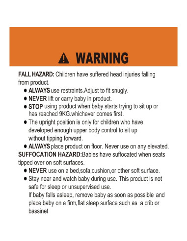 Columpio Eléctrico LAREX para Bebés 0-6 Meses 5 Velocidades