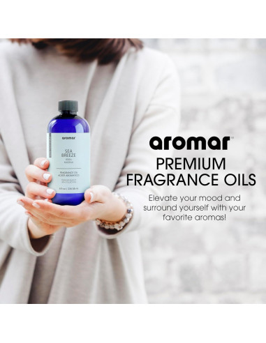 AROMAR Aceite Esencial Premium 4 Pack 240ml Aromaterapia