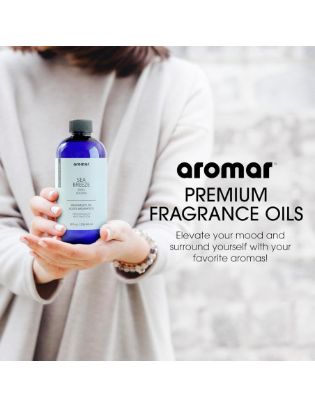 AROMAR Aceite Esencial Premium 4 Pack 240ml Aromaterapia