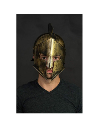 Casco de Gladiador Adulto Nicky Bigs Novelties Dorado