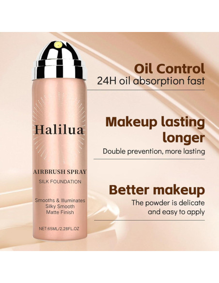 Spray Base de Maquillaje Airbrush Firstfly Beige 132g