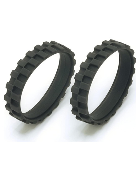 Neumáticos de Reemplazo Antideslizantes para iRobot Roomba - 2 Piezas