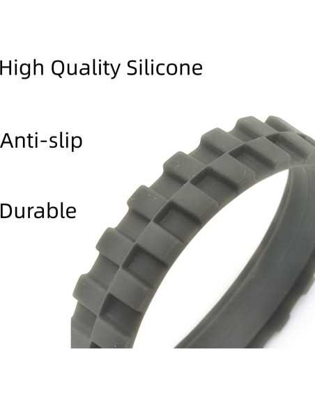 Neumáticos de Reemplazo Antideslizantes para iRobot Roomba - 2 Piezas