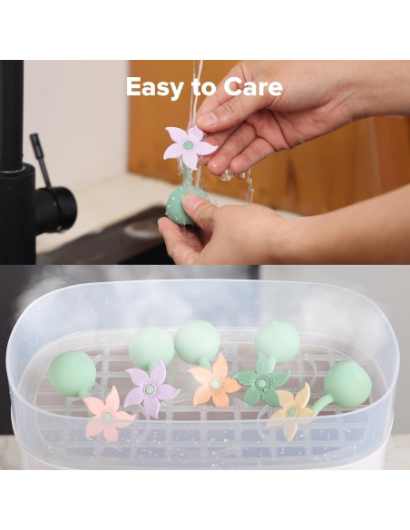 Tapón de Silicona Rosa Haakaa para Bomba de Pecho Manual